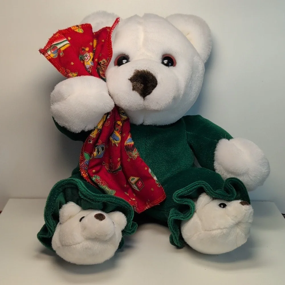 Christmas Teddy Bear - Picture 2 of 10
